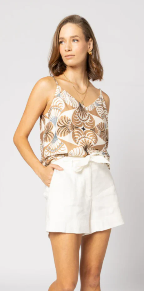 DRAMA THE LABEL HONEY CAMI - POMPEII PRINT - 1113