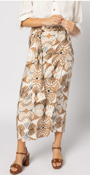DRAMA THE LABEL IT'S A WRAP SKIRT - POMPEII PRINT - 6058