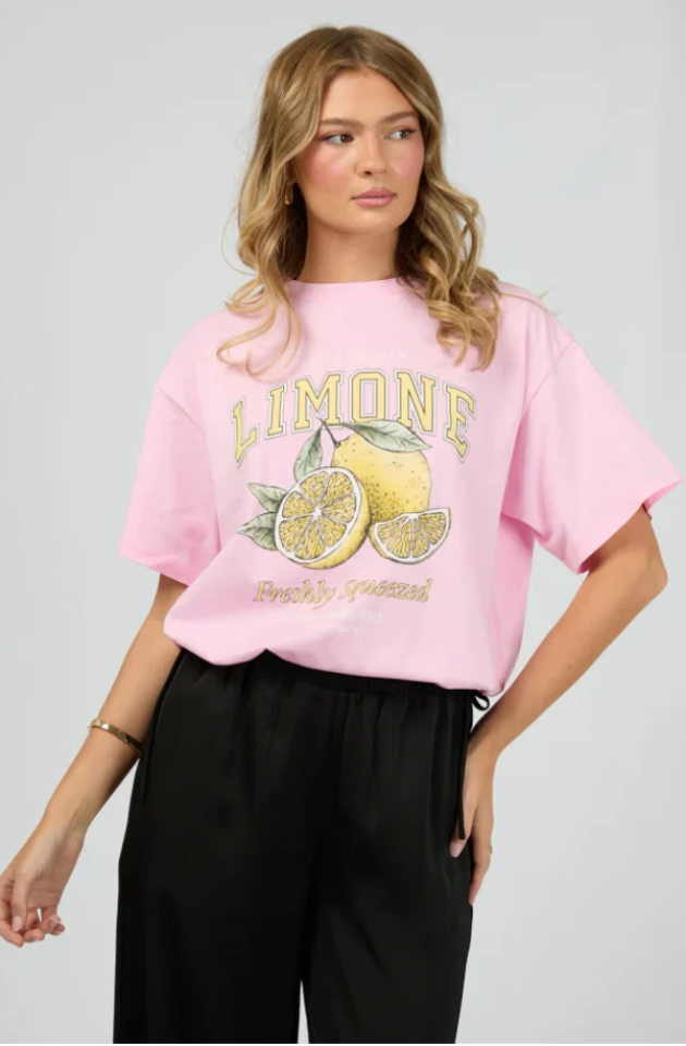 JORGE LIMONE TEE - PINK