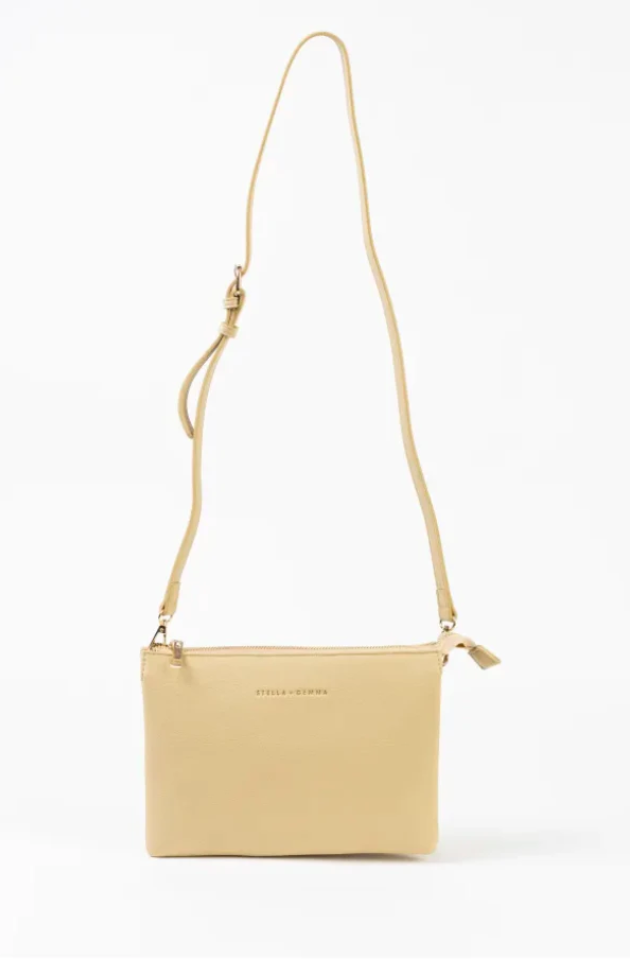 STELLA & GEMMA FRANKIE MULTI POUCH BAG - BUTTER