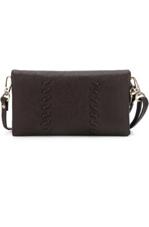 BLACK CAVIAR SKY CROSSBODY WALLET - COCO   COMING SOON / PRE-ORDER
