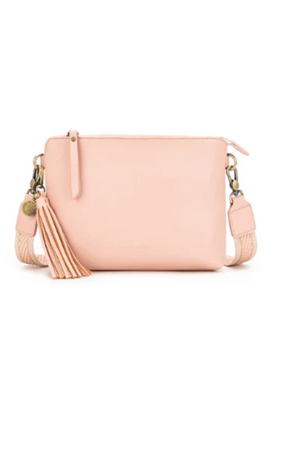 BLACK CAVIAR MAGGIE 3 COMPARTMENT CROSSBODY - PINK   COMING SOON / PRE-ORDER