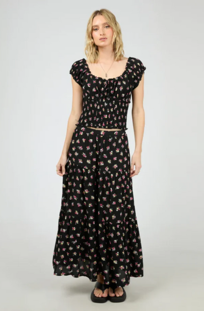 ALL ABOUT EVE VIENNA MAXI SKIRT - PRINT
