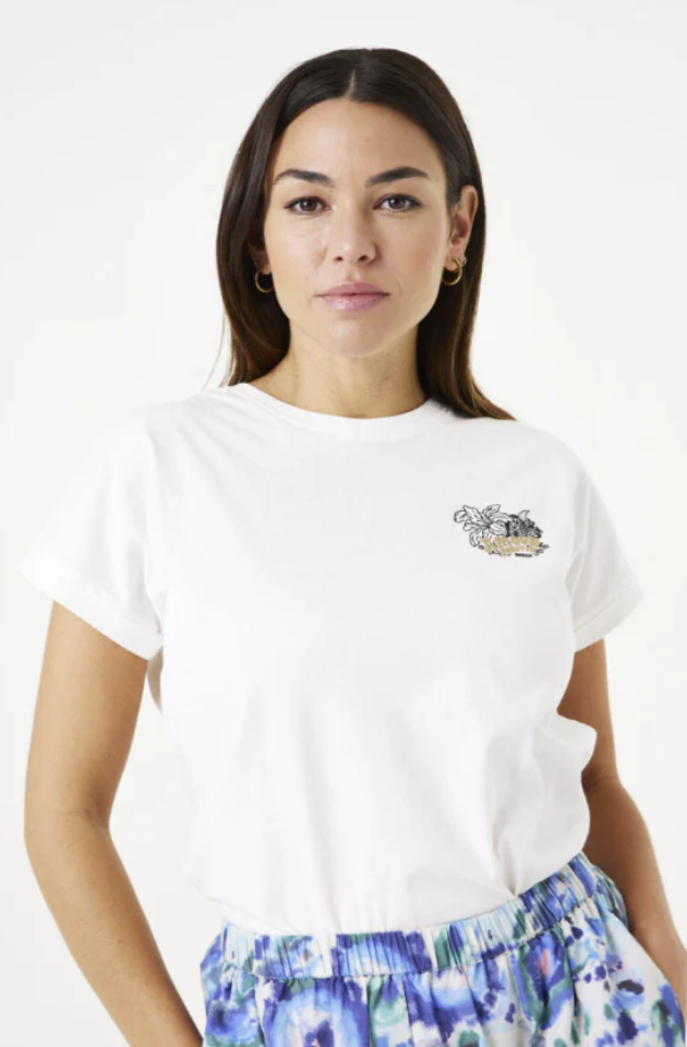 GARCIA TEE-SHIRT - OFF WHITE / WHITE