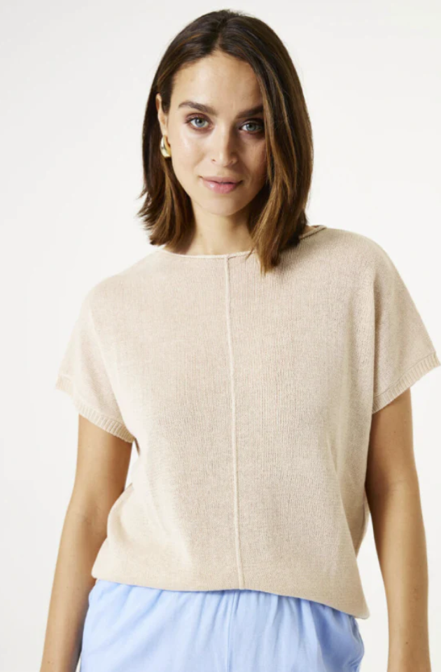 GARCIA LADIES PULLOVER - ALMOND