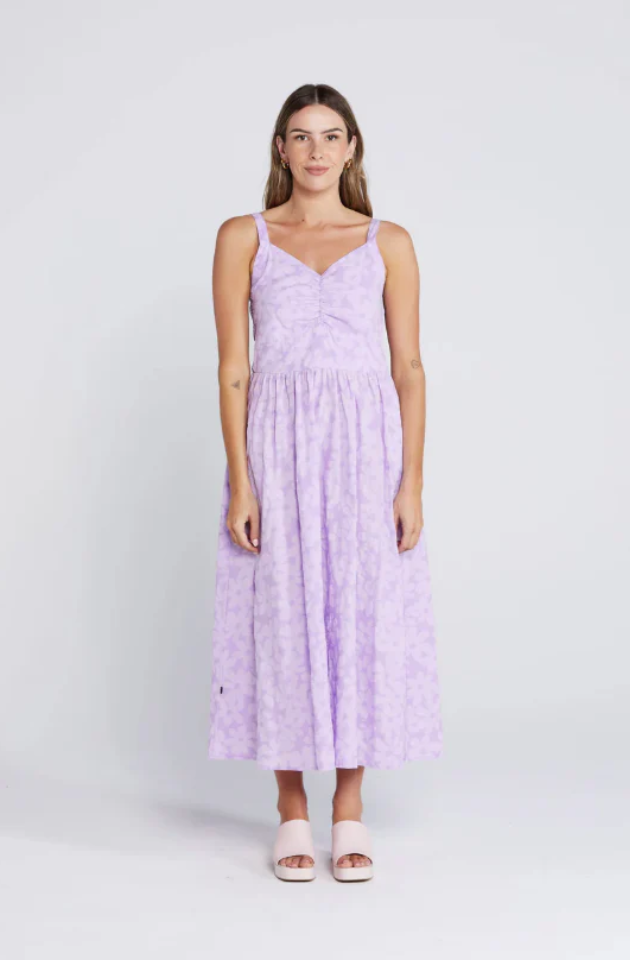 THING THING SWEET DAISY DRESS - VIOLET DAISY