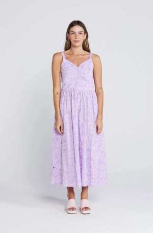 THING THING SWEET DAISY DRESS - VIOLET DAISY