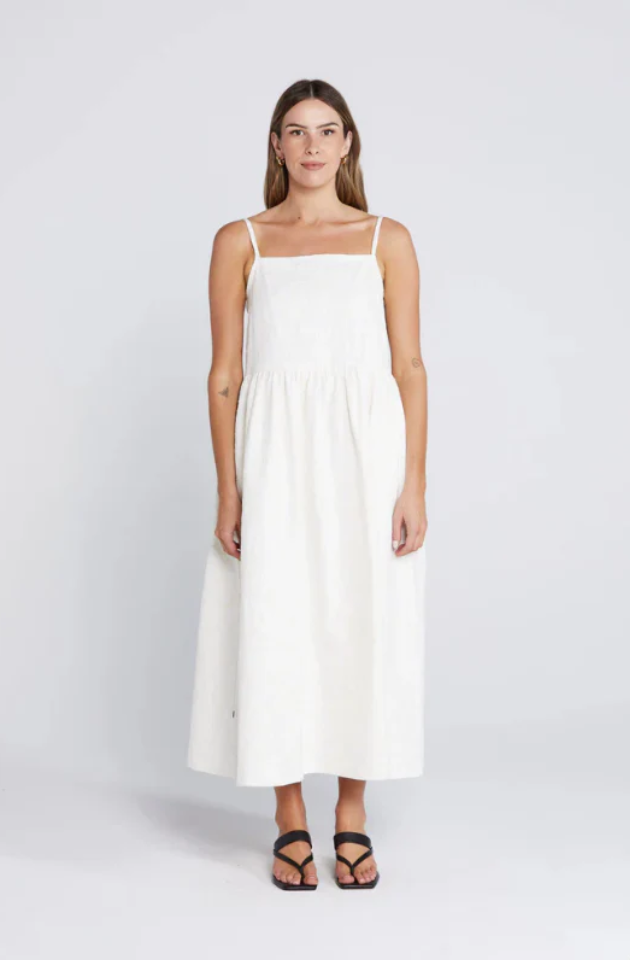 THING THING ZIGGLE DRESS - CREAMY DAISY