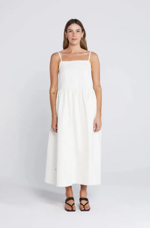 THING THING ZIGGLE DRESS - CREAMY DAISY