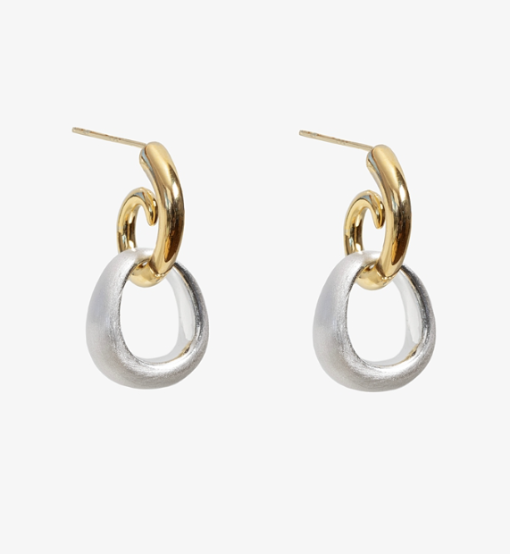ANTLER CONTRAST DROP EARRING - ES26-CDE
