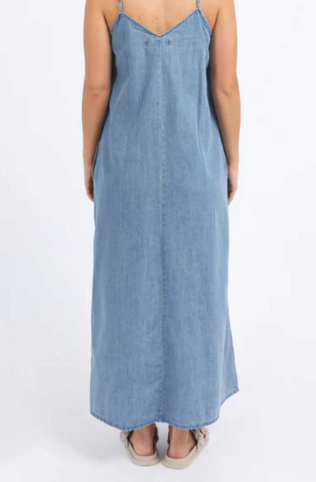 FOXWOOD ROMA DENIM DRESS - BLUE - 55D0178.BLU