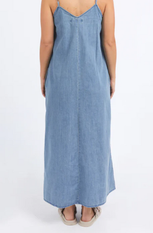 FOXWOOD ROMA DENIM DRESS - BLUE - 55D0178.BLU