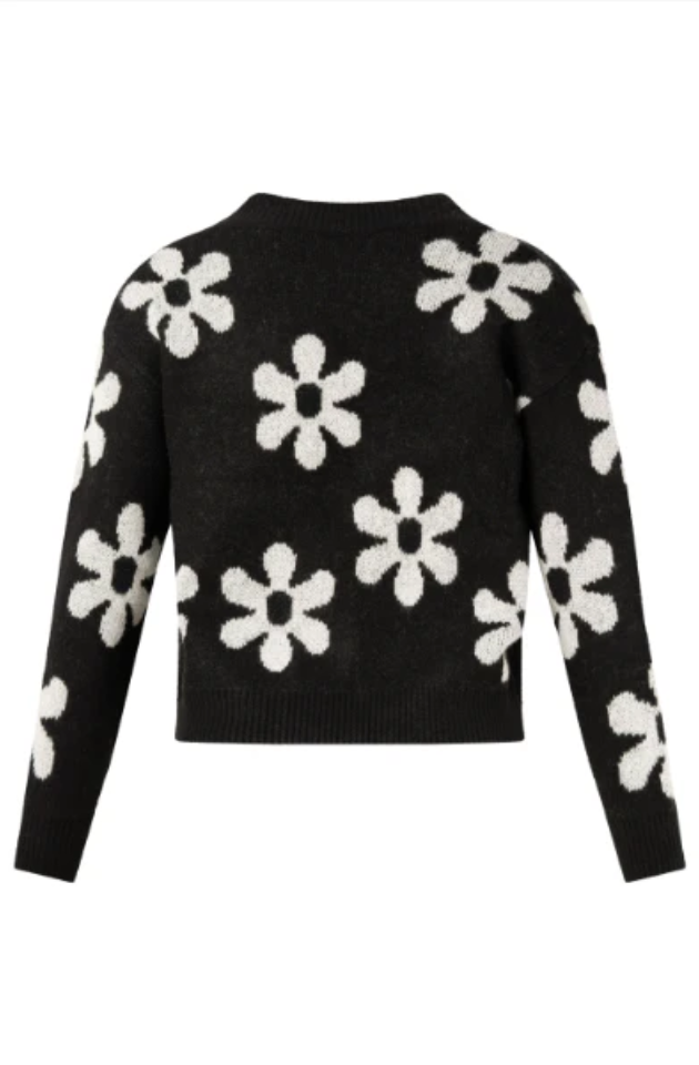 LEMON TREE DESIGN - FLORA CARDI - BLACK - 173LTDAW25