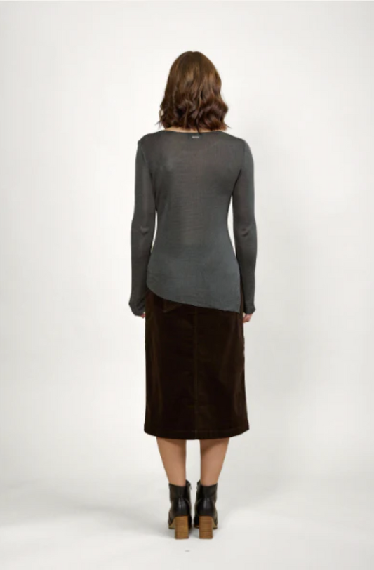 KNEWE DYLAN SWEATER - FOG - K2032