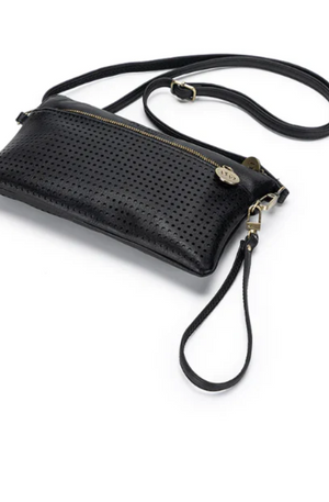 BLACK CAVIAR NINA BLACK CROSSBODY/CLUTCH C300B