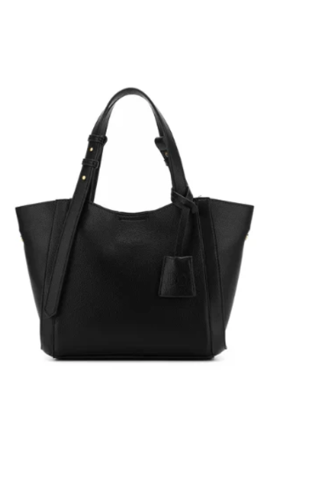 BLACK CAVIAR MINI LUAREN 3 PIECE COMPARTMENT BAG SK-01888