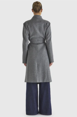 FATE + BECKER SHADOWS COAT - GREY MARLE - 17374JWFA-GRE