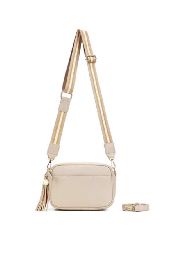 BLACK CAVIAR INDIE OATMEAL CROSSBODY BAG SK-01542
