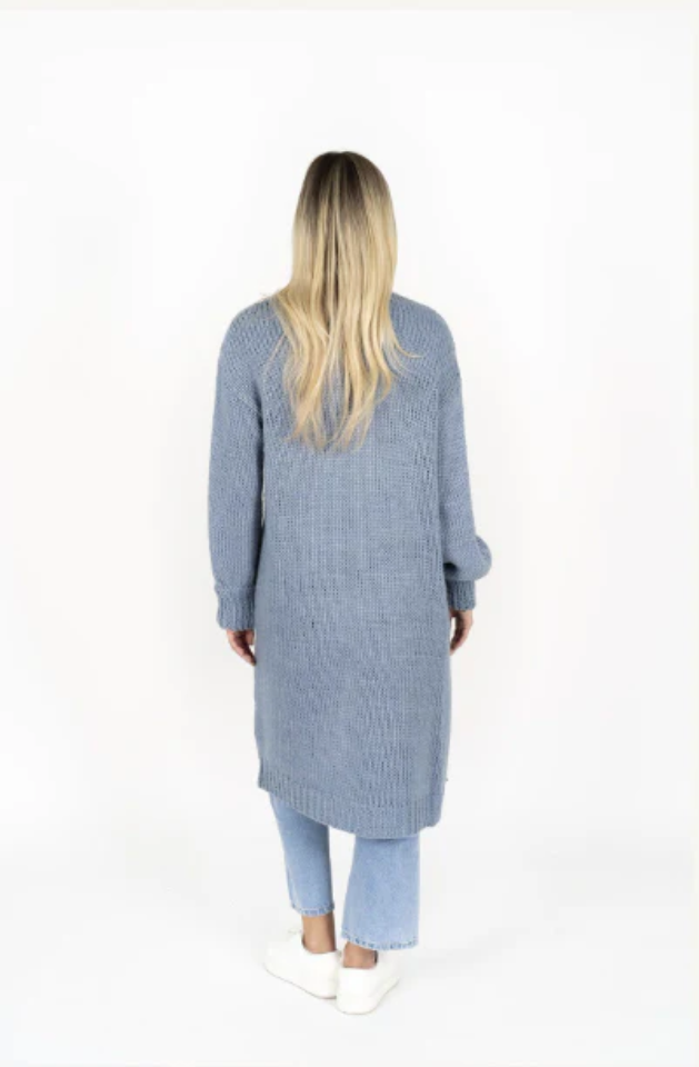 HUMIDITY LIFESTYLE ANGELICA CARDI - BLUE - HW25207