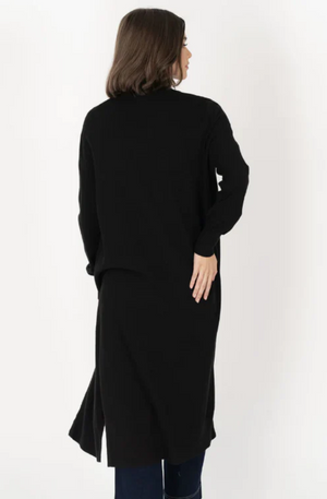 HUMIDITY LIFESTYLE JULIETTE CARDI - BLACK - HW25605