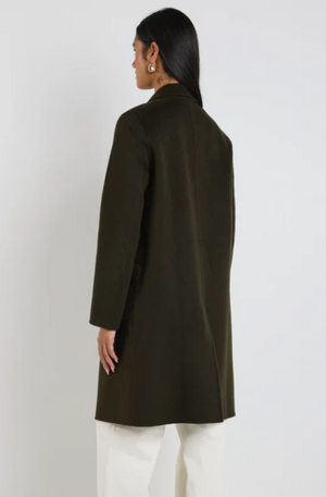 BY ROSA - STOCKHOLM DOUBLE BREASTED COAT - KHAKI
