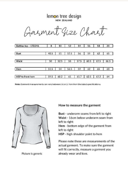 LEMON TREE DESIGN - BETTINA TOP - COBALT - 246LTDSS25