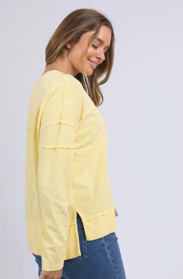 FOXWOOD JAYNE THROW ON TOP - LEMON - 55X0108.LEM