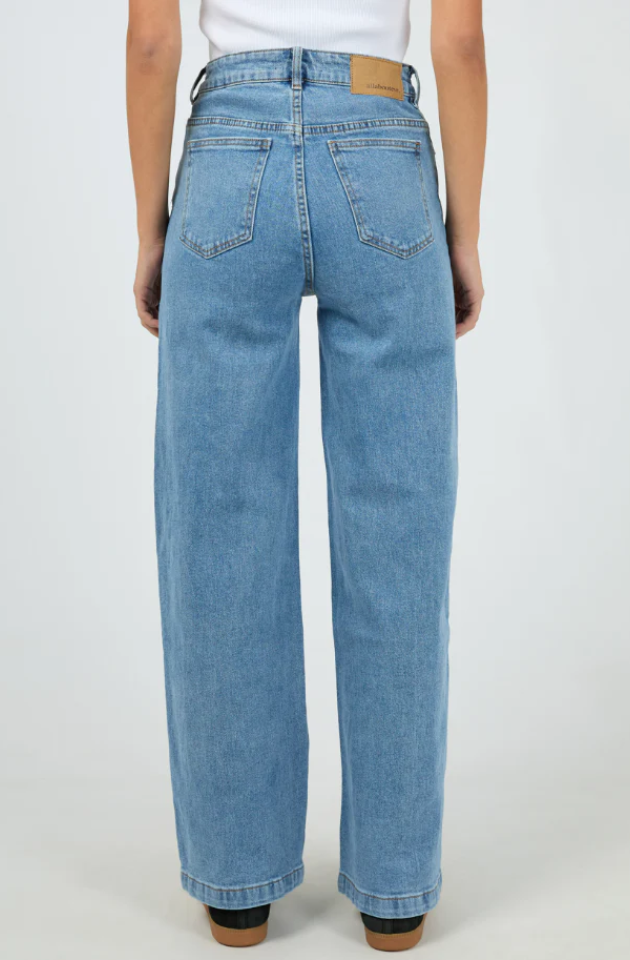 ALL ABOUT EVE JACQUI WIDE LEG PANT - LIGHT BLUE