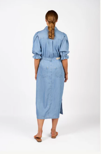 KNEWE DUAL DRESS - LIGHT BLUE - K1063