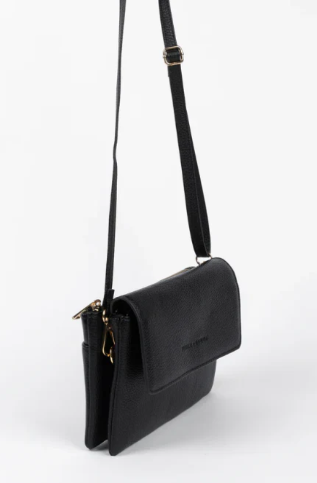 STELLA & GEMMA BIBA BAG - BLACK - SGBA1538