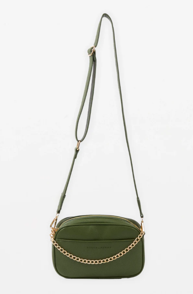STELLA & GEMMA ICON CAMERA BAG - KHAKI - SGBA1562