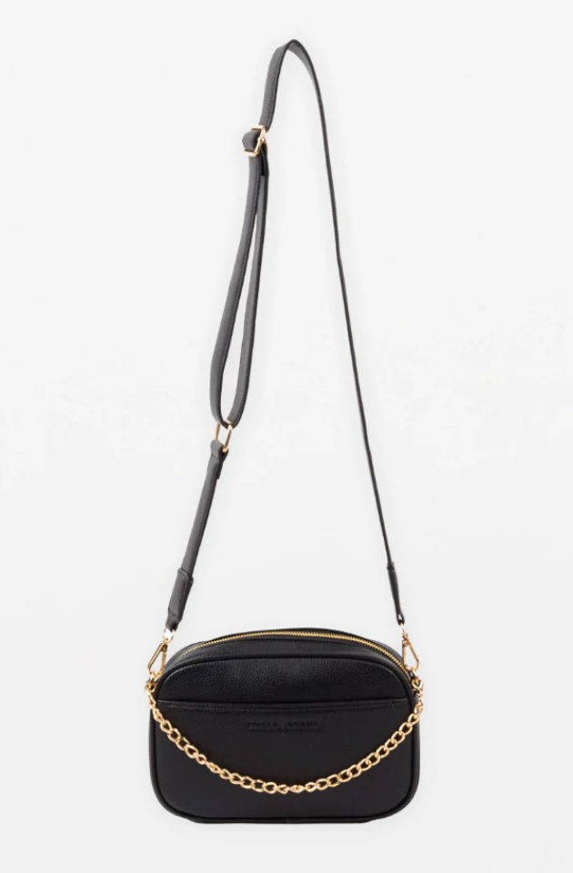 STELLA & GEMMA ICON CAMERA BAG - BLACK -