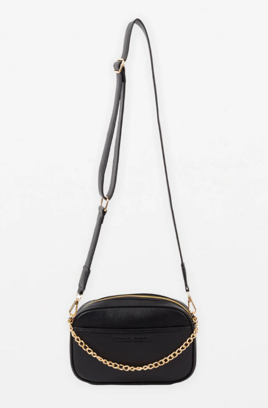 STELLA & GEMMA ICON CAMERA BAG - BLACK -