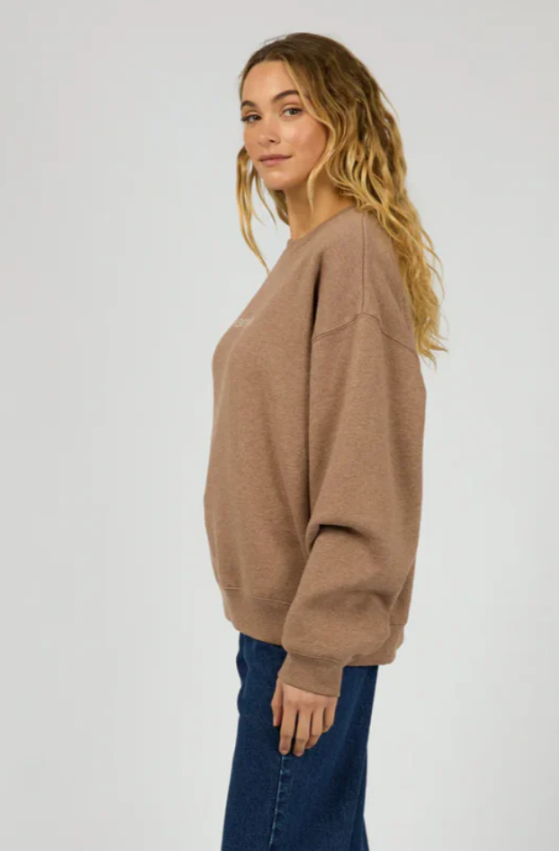 SILENT THEORY LOGO CREW -  BROWN - 60X5328.BRWN