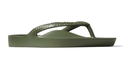 ARCHIES FOOTWEAR JANDALS - OLIVE