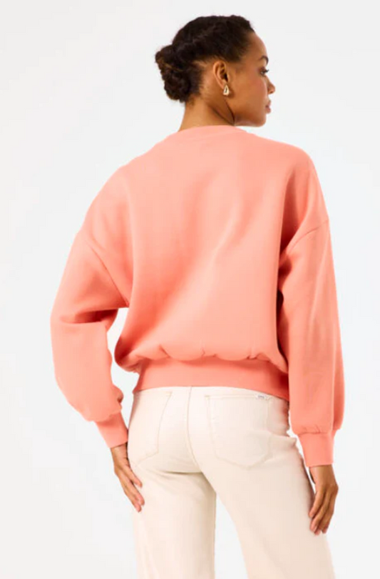 GARCIA SALMON SWEATER - PEACH SORBET - B50062-1960