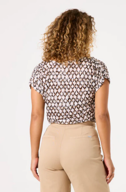 GARCIA PRINTED TEE - WHITE/BLACK - C50205-2389