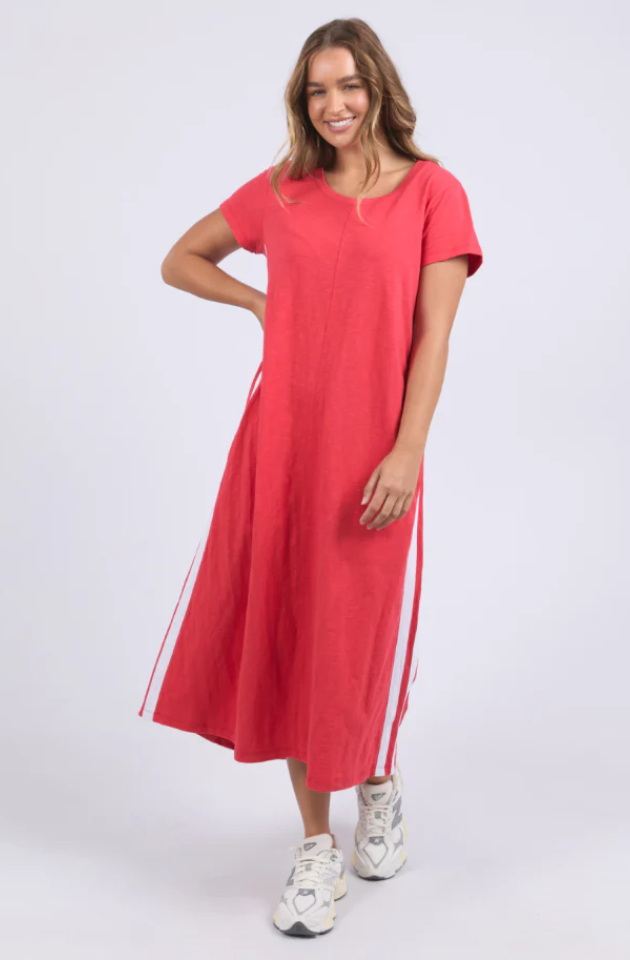 FOXWOOD RECOVERY DRESS - RED - 5543112.RED