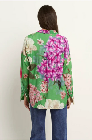 GEORGIA MAE SWIPE EVENT SHIRT - APPLE FLORAL