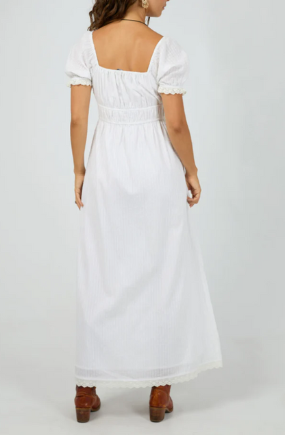 ALL ABOUT EVE RAIN MAXI DRESS - WHITE