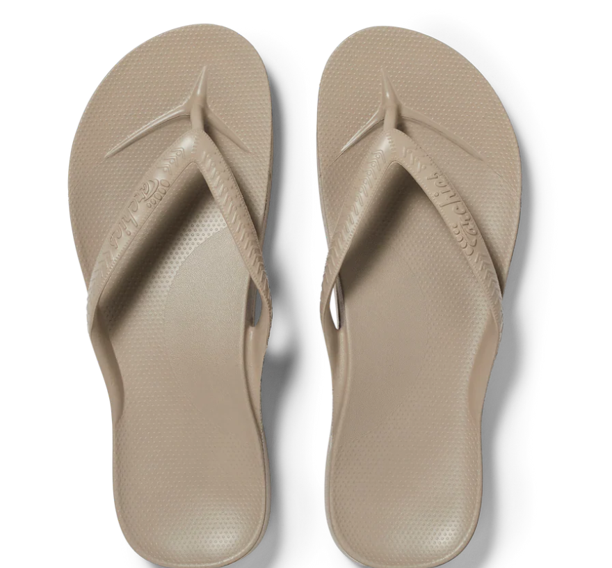 ARCHIES FOOTWEAR JANDALS - TAUPE