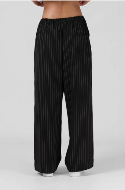 RPM MFG CLOTHING - NORMA PANT - BLACK STRIPE - 25P66A