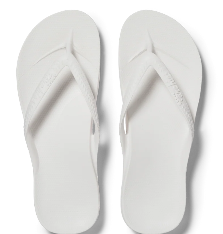 ARCHIES FOOTWEAR JANDALS - WHITE
