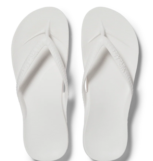 ARCHIES FOOTWEAR JANDALS - WHITE