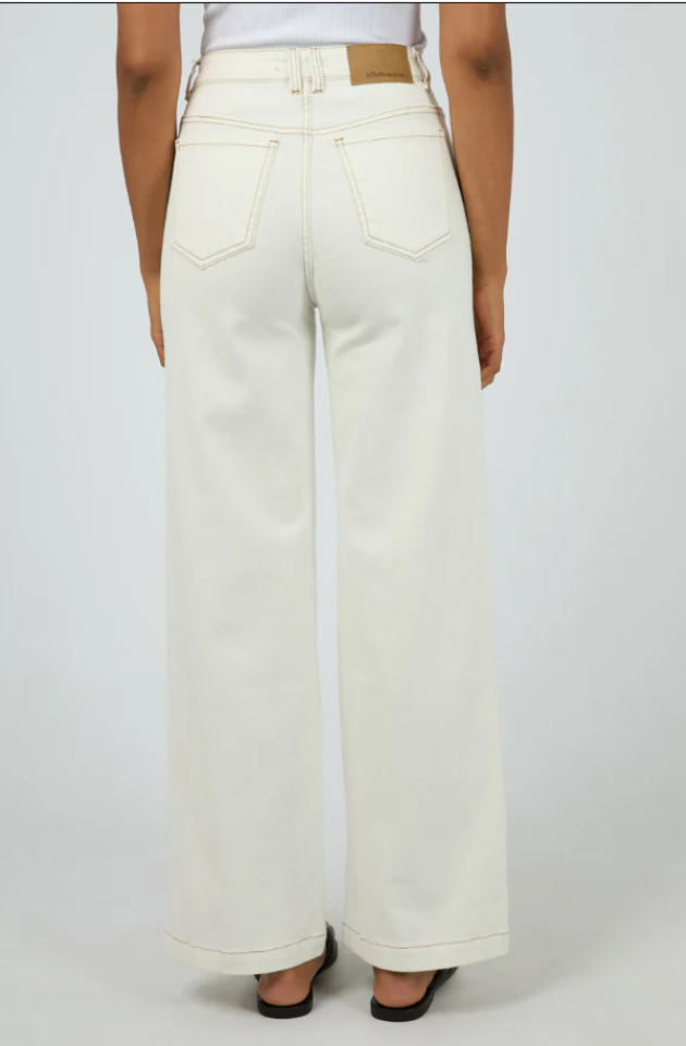 ALL ABOUT EVE JACQUI WIDE LEG PANT - VINTAGE WHITE