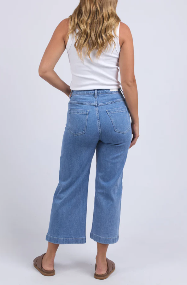 FOXWOOD SARAH CROP JEAN - LIGHT BLUE - 55D0224.LBU