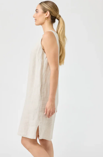 EB & IVE STUDIO MIDI DRESS - TUSK - 2495009