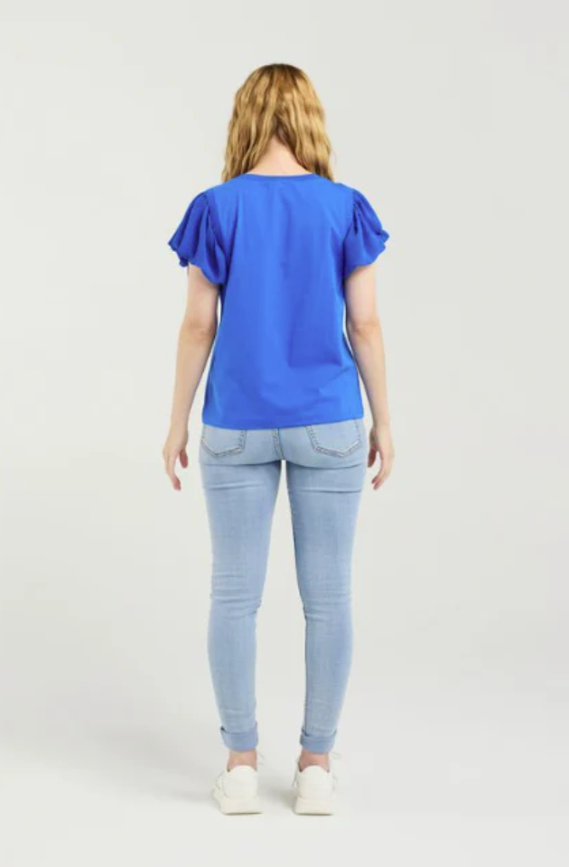 SEDUCE SOPHIE TOP - BLUE - S4008C