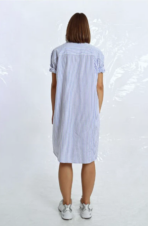 LILI SIDONIO WOVEN DRESS - LIGHT BLUE - LAL580DE-LIG