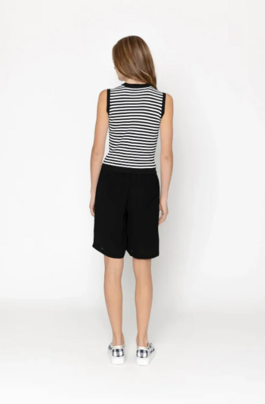 TWO BY TWO CASSIA TOP - STRIPE - KN1003